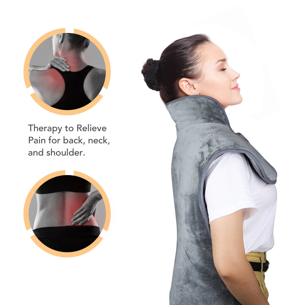 Electric Heating Pad Massage Shawl