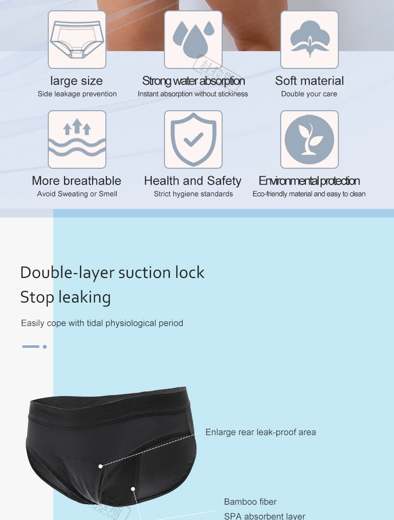Bamboo Menstrual Underwear